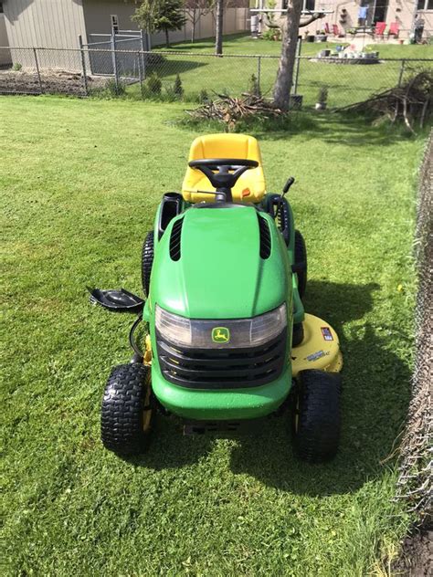 john deere tractor lawn mower  automatic  sale  niles il offerup