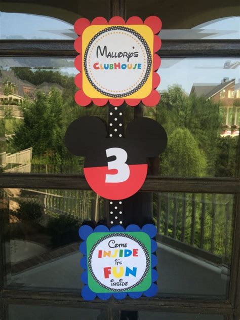 40 Mickey Mouse Party Ideas Mickey S Clubhouse Pretty My Party