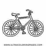 Rower Fahrrad Kolorowanka Kolarski Druku Bicycle Ultracoloringpages Malowankę Wydrukuj Drukowanka sketch template