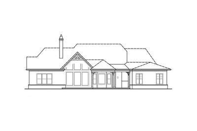 plan ge hip roofed ranch home plan ranch house plans gable roof design house plans