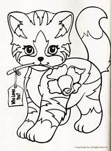 Coloring Kleurplaat Marker Poes Disegni Gatti Colorare Puppies Roos Omnilabo Cani Gattina Mischmasch Ausmalen Malvorlagen Gatto Bordado Downloaden Katze sketch template