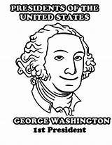 Coloring Washington George Pages President States United 1st Lincoln Abraham Presidents Capitals Color Kids Printable Sheets Kindergarten Getcolorings Getdrawings Colorings sketch template