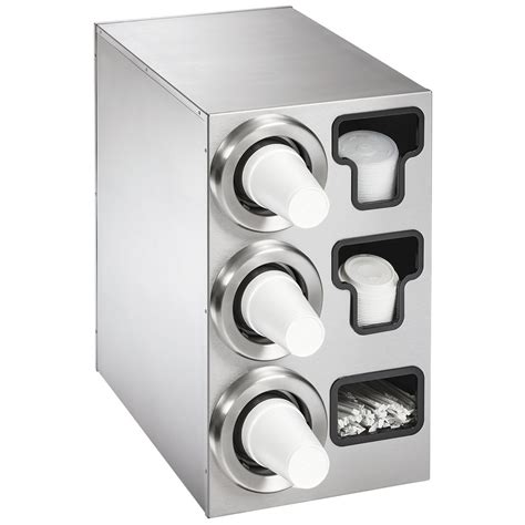 vollrath  stainless steel  slot   oz countertop cup