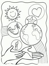 god   animals coloring page weve   full set