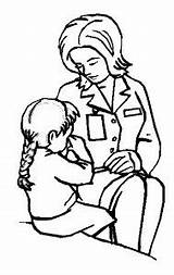 Pediatrician Patient Coloring Pages sketch template