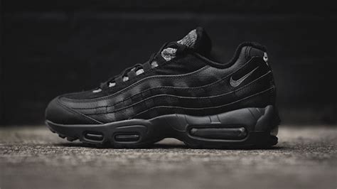 Nike Air Max 95 Essential Black Grey Woven Where To Buy 749766 065