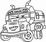 Cars Coloring Fritter Miss Pages Bus Disney Dot Kids Storm Jackson Printable Dots Connect Stop School Color Car Rusty Eze sketch template