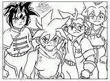 Beyblade Coloring Pages Library Clipart Fusion Imprimer Metal sketch template