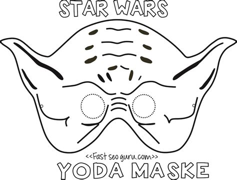 star wars crafts star wars prints star wars mask template