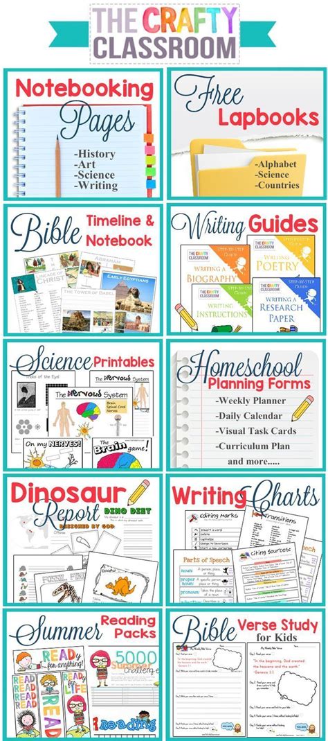 homeschool printables  teaching resources