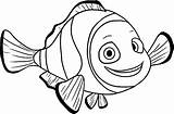 Coloring Fish Pages Clown Nemo Saying Hello Color Sheet Minnow Kids Cute Tocolor Online Finding Preschool Printable Print Do Colouring sketch template