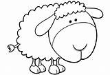 Sheep Coloring Pages Colorkid Year Animal Toy sketch template