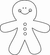 Gingerbread Man Clipart Clip Outline Ginger Bread Christmas Cliparts Preschool Invisible Person Gretel Hansel Electrocuted Digging Clipartix Mycutegraphics Story Kid sketch template
