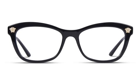 versace ve3224 black prescription eyeglasses