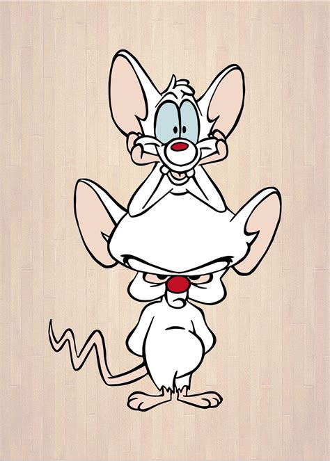 Pinky And The Brain Svg Pinky The Brain 02 Svg Dxf Cricut Etsy