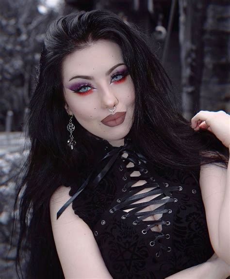 pin by boredlizzie on makeup goth beauty hot goth girls