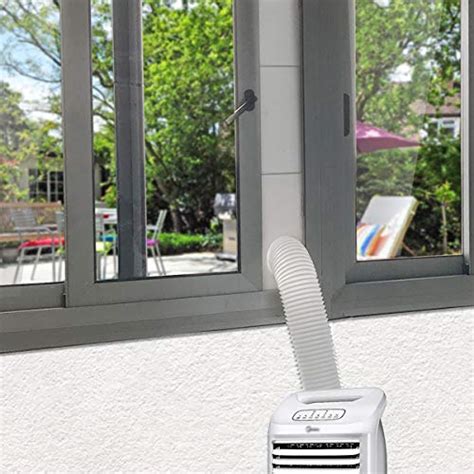 jeacent window seal plates kit  portable air conditioners plastic ac vent kit  sliding