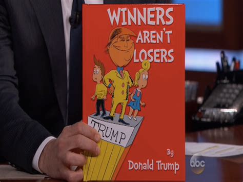 winners arent losers  real book jimmy kimmel  ghostwrite  donald trump