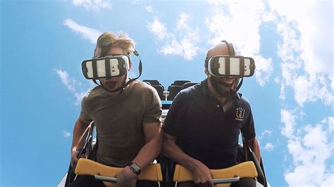 Riding The Superman Virtual Reality Roller Coaster At Six Flags The Verge