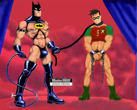 Batman And Robin Bondage Freaks Gay Superhero Sex Pics