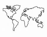 Colouring Coloringonly Continents sketch template