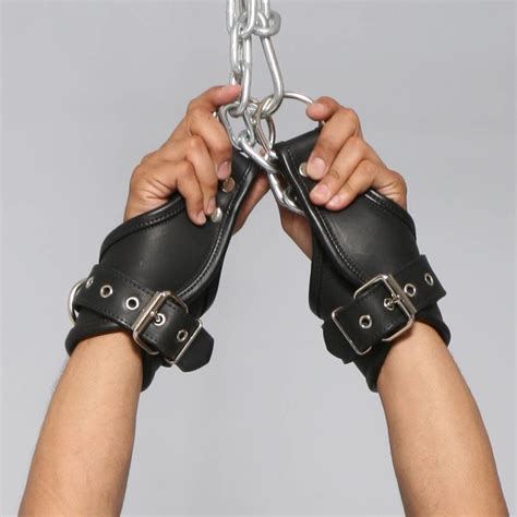 Restraints Wrist Suspension Padded Pair The Leather Man