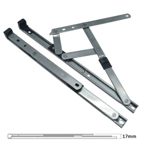 upvctimber standard window friction stay hinge mm stack mm side hung pair