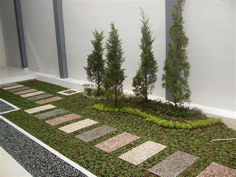 contoh gambar taman minimalis terbaru  berbakat taman landscape   garden maker