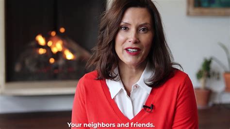 whitmer urges people to not gather for thanksgiving day