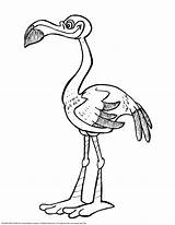 Flamingo Coloring Pages Outline Drawing Printable Color Print Flamingos Getdrawings Number Popular sketch template