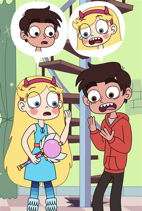 Star Butterfly And Marco Diaz In A Body Swap By Deaf