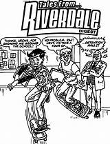 Riverdale Coloring Pages Archie Comics Wecoloringpage Sheets Colouring Nice sketch template