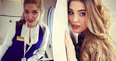 No Plane Jane Is This The World S Sexiest Air Hostess Daily Star
