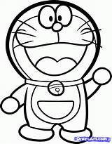 Doraemon Menggambar Doremon Character Dragoart sketch template