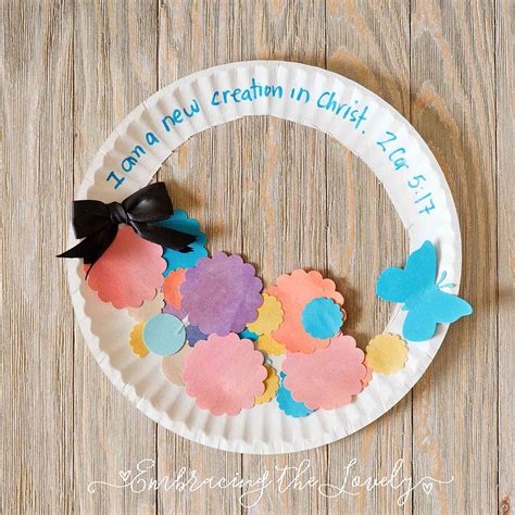 easy paper plate crafts  kids faith lessons  hey creative sister
