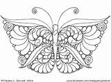 Tangled Butterflies Tabby sketch template