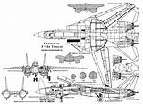Tomcat Grumman 14a F14 Drawing Blueprint Aircraft Blueprints Drawings Fighter Technical Military Airplane Cutaway Choose Board Jets sketch template