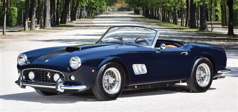 iconic  ferrari  gt swb california spider joins rm sothebys