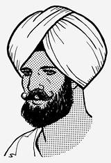 Turban Drawing Paintingvalley sketch template