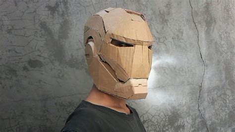 cardboard iron man youtube