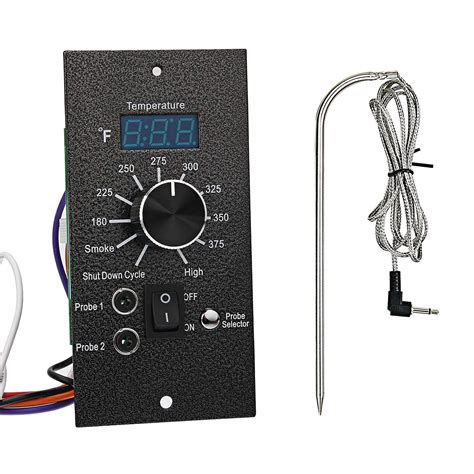 digital thermostat control kit  high temperature meat probe  tr grillpartsreplacement
