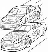 Coloring Race Pages Car Cool Getcolorings Racecar sketch template