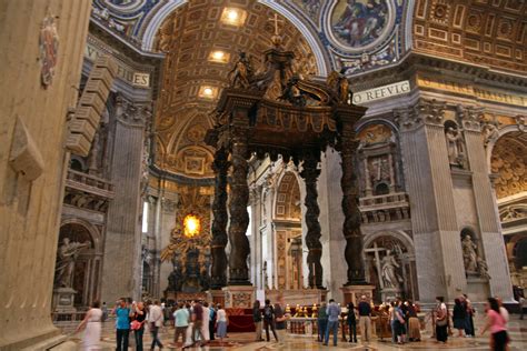 visiting st peters basilica  rome