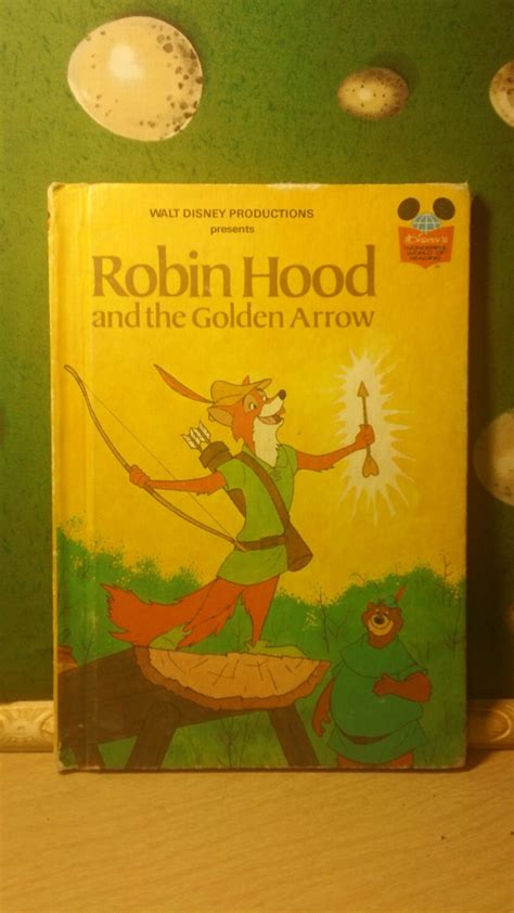 Robin Hood And The Golden Arrow Vintage Disney Wonderful World
