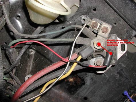 fox body guys ignition solenoid  wiring connections lstech camaro  firebird