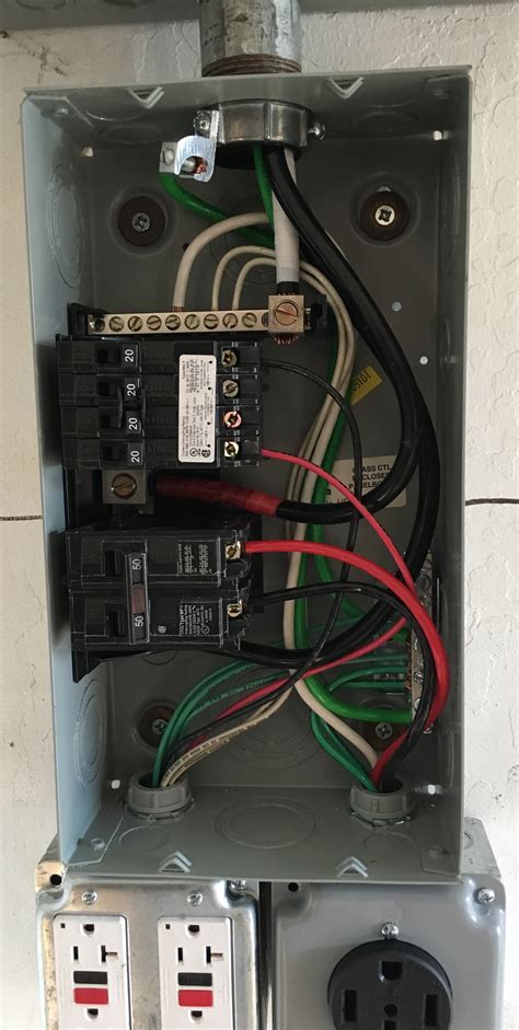electrical  panel tapped  aluminum feed  duplex home improvement stack exchange