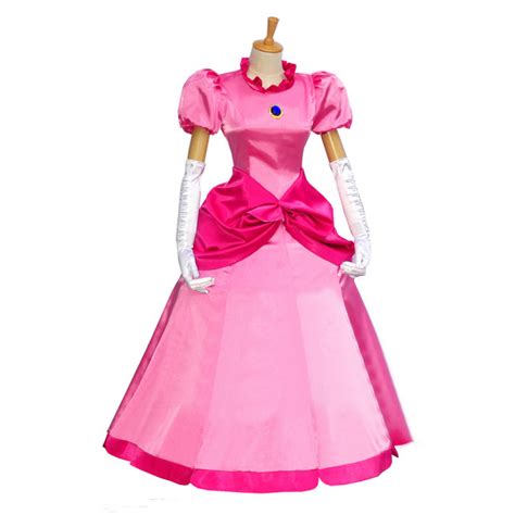 princess peach cosplay dress costume party world