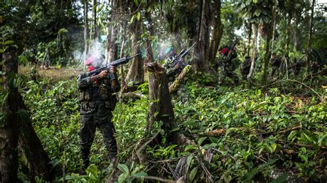 colombian guerrilla army   fighting  war    years