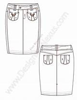 Skirt Flat Fashion Sketch Pencil Technical Illustrator Drawing Vector V49 Drawings Skirts Flats Designersnexus Min Read Sketches sketch template