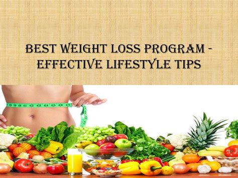 weight loss program effective lifestyle tips bio intelligent